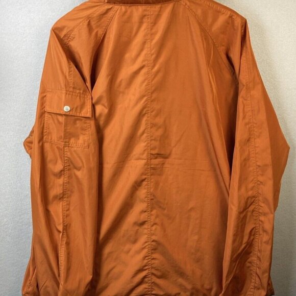 Vantage Nylon Anorak‎ Jacket Mens XL 1/2 Zip Hoodie Windbreaker Vintage Hilton - Picture 10 of 15